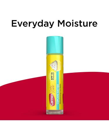 Carmex Daily Care Moisturizing Lip Balm with SPF 15 Cupcake Batter - 9 Count Pack - Buy Online on GoSupps.com