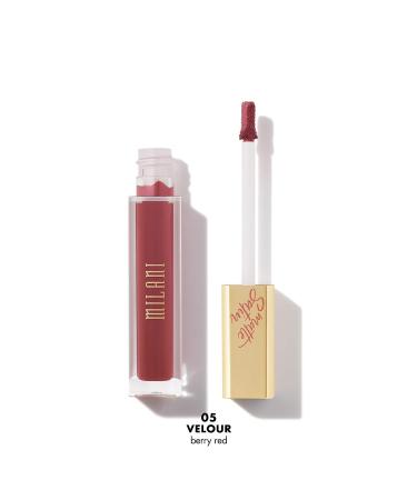 Milani Amore Satin Matte Lip Cr me - Velour (0.22 Fl. Oz.) | Cruelty-Free Nourishing Lip Gloss - Buy Online on GoSupps.com