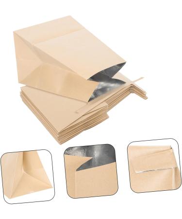 KALLORY 10pcs Disposable Kraft Paper Emesis Bags for Motion Sickness - Vomit Pouch for Carsickness & Child Use - Buy Online on GoSupps.com