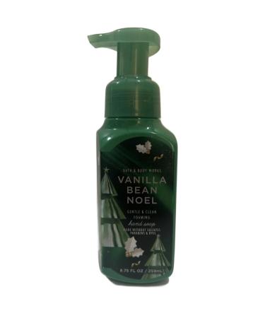 Bath and Body Works VANILLA BEAN NOEL Gentle Foaming Hand Soap 8.75 Fluid Ounce (2018 Edition)