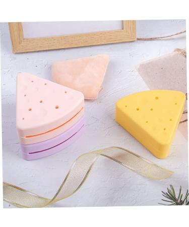 FRCOLOR 5pcs Silicone Powder Puff Holder - Triangular Makeup Accessories & Breathable Cosmetic Storage Case for Perfect Beauty Application - Buy Online on GoSupps.com