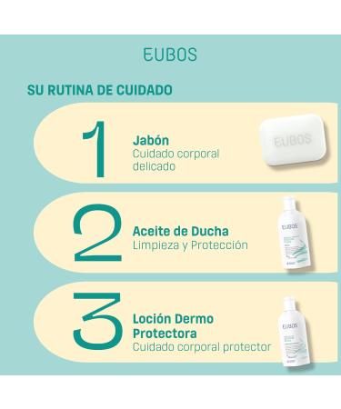  EUBOS Eubos | Shower Oil | 400 ml | Storage bag included | For dry and very dry skin | Dermatologically tested for skin tolerance - Buy Online on GoSupps.com