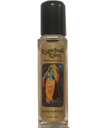 Sandalwood - Spiritual Sky Scented Oil - 1/4 Ounce Bottle