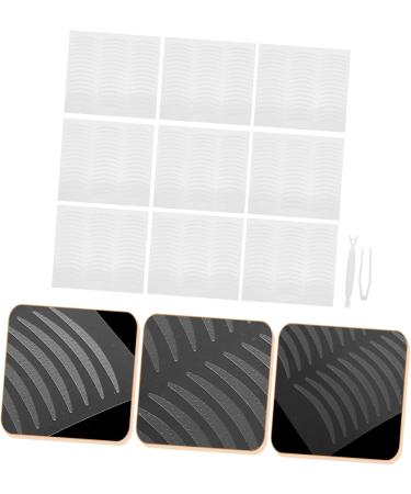 DOITOOL 2sets Double Eyelid Sticker Lasting Eyelid Tape Stickers for Girls Adhesive Eyelid Lifter Natural Double Eyelid Tape Invisible Tape Cosmetic Woman Medical Glue Eyelid Stickers - Buy Online on GoSupps.com