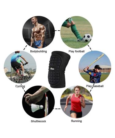 JBM Knee Brace & Compression Sleeve - Support for Basketball Volleyball Tennis Running | Unisex Knee Pad for Optimal Comfort & Performance - Buy Online on GoSupps.com