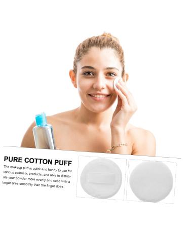 FRCOLOR 12pcs Powder Puff Set Premium Cotton Makeup Puffs for Flawless Application | Ideal for Women & Girls | Essential Cosmetic Makeup Tools - Buy Online on GoSupps.com