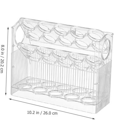 PRETYZOOM Egg Storage Box Egg Holder for Fridge Egg Storage Drawer Egg Preservation Holder Side Door Egg Plate - Buy Online on GoSupps.com
