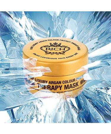 RICH Pure Luxury Argan Color Protect Mask 6.75oz - Nourishing Hair Treatment - Buy Online on GoSupps.com