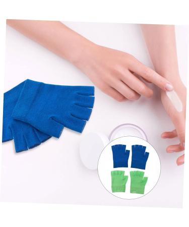 minkissy 4 Pairs Gel Gloves Cracked Skin Gloves Dry Hands Gloves Overnight Gloves for Hands Winter Gloves Overnight moisturizing Gloves Fingerless Mittens Miss Care Leather Gloves Dipping - Buy Online on GoSupps.com