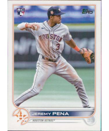 2022 Topps Update #US253 Jeremy Pena NM-MT RC Rookie Houston Astros Baseball