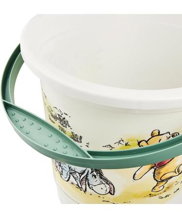 keeeper Winnie Diaper Pail with Lid & Handle - White Trash Can for Baby Diapers | International Shipping Available - Buy Online on GoSupps.com