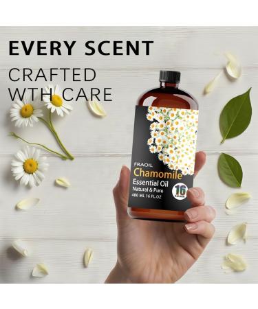 Coconut Essential Oil 16 Fl Oz and Chamomile Essential Oil 16 Fl Oz for Diffuser Humidifier Yoga Cleaning DIY Candle Soap Making Perfume Gift for Essential Oils - Buy Online on GoSupps.com