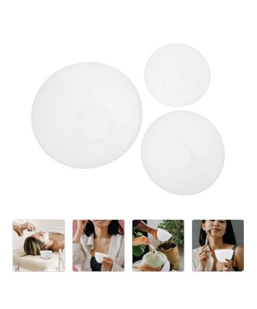 Large Silicone Bowls Set for Facial Masks | White Mixing Bowls - 3 Sizes for DIY Masks & Esthetician Use - Buy Online on GoSupps.com
