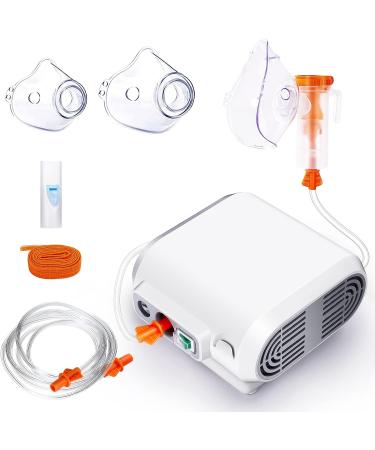 Nebulizer Machine for Adults and Kids | Portable Ultrasonic Jet Nebulizer with Accessory Set | Cool Mist Steam Inhaler for Home, Office, Travel | Includes Tubing, Mouthpiece, Masks - Buy Online on GoSupps.com