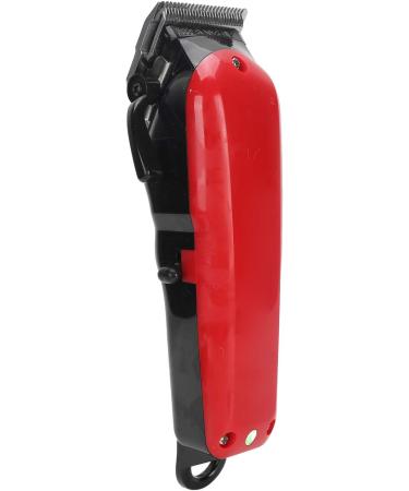 Rechargeable Hair Clipper - Electric Carving Hair Trimmer for Men - US Plug 100-240V (Red) - Best Hair Cutting Tool - Buy Online on GoSupps.com