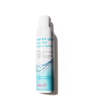 FaceD - Instant Glow Micellar Water Spray with Antioxidant Effect 200ml