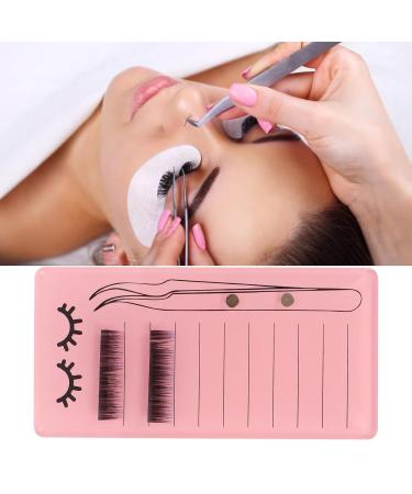 Buy 2 in 1 Eyelash Extension Holder Set | Stainless Steel Tweezers & Organizer Tray - International Shipping Available - Buy Online on GoSupps.com