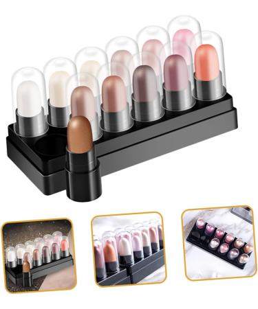 POPETPOP 12pcs 12 Shadow Box Eyeshadow Highlighters Makeup Sticks Eye Highlighter Stick Tool Boxed - Buy Online on GoSupps.com