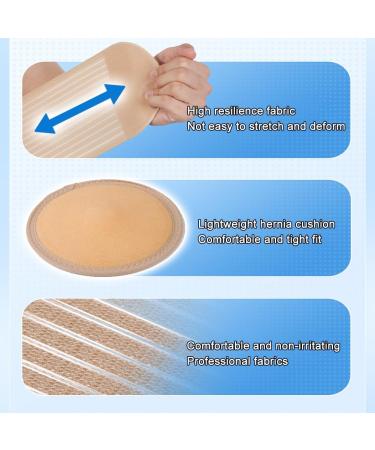 Scrotal Support & Post Surgical Abdominal Binder - Concealed Wear for Waist Up to 50 Inches | Preventive Aid for Men & Women (Large) - International Shipping - Buy Online on GoSupps.com