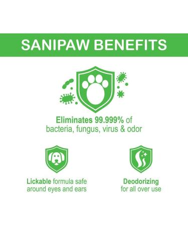 Protex PawZ SaniPaw and Odor Eliminating Paw Wipes (60 Wipes) - Keep Your Pet's Paws Clean and Fresh! - Buy Online on GoSupps.com