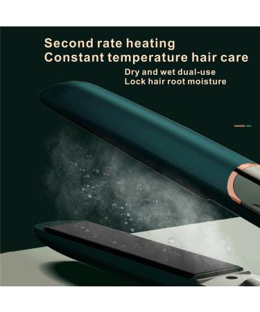 1 Inch Anti-Static Flat Iron Travel Straightener - Floating Ceramic Plates & Digital Controls - Perfect Gift for Friends & Family - Buy Online on GoSupps.com