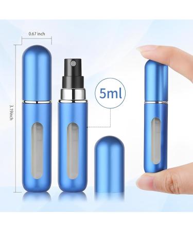 4PCS Portable Perfume Travel Refillable Mini Travel Perfume Bottle Refillable Travel Perfume Atomizer Cologne Travel Bottle Travel Size Perfume Refill Bottle(5ml) Color-D - Buy Online on GoSupps.com