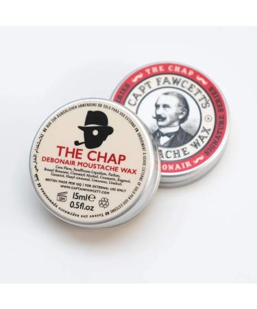 Captain Fawcett's Chap Moustache Wax - Limited Edition Signature Series | 15ml | Made in the UK - Buy Online on GoSupps.com