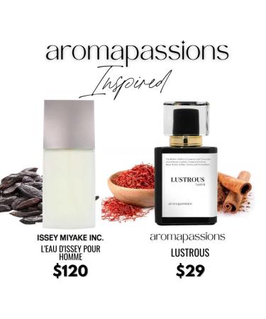 LUSTROUS | Inspired by Issey Myk. L'EAU D'ISSEY POUR HOMME | Perfume for Men | Extrait De Parfum | Long Lasting Clone Essential Oils Fragrance | Perfume De Hombre | (50 ml / 1.7 Fl Oz) 1.7 Fl Oz (Pack of 1) - Buy Online on GoSupps.com