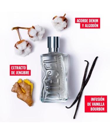 D By Diesel Eau de Toilette for Men Fougere & Amber Scent With Notes of Ginger Bergamot Lavender & Vanilla 1 Fl Oz (Pack of 1) - Buy Online on GoSupps.com
