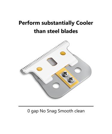 T Blade  T clipper and trimmer ceramic blades  T clipper and trimmer replacement blade replacement blade (Ceramic T blade + sliver steel blade) - Buy Online on GoSupps.com
