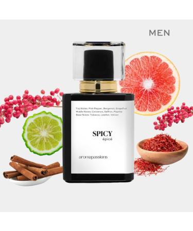 SPICY | Inspired by V&R SPICEBOMB | Pheromone Perfume for Men | Extrait De Parfum | Long Lasting Dupe Clone Essential Oils Fragrance | Perfume De Hombre | (100 ml / 3.4 Fl Oz) 3.4 Fl Oz (Pack of 1) - Buy Online on GoSupps.com