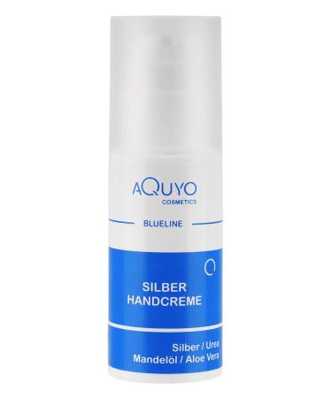 Blure silver hand cream for very dry rough cracked and inflamed hands and fingers silver cream for skin care for itching or neurodermatitis cream with microsilber aloe vera & urea (100ml Airless donor) 100 ml (1 Pack) - Buy Online on GoSupps.com