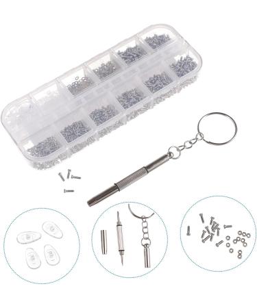 Gleavi Screw Set & Glasses Screwdriver Repair Kit - Mini Tools for Sunglasses & Glasses Restoration | Stainless Steel Tiny Screws - Buy Online on GoSupps.com