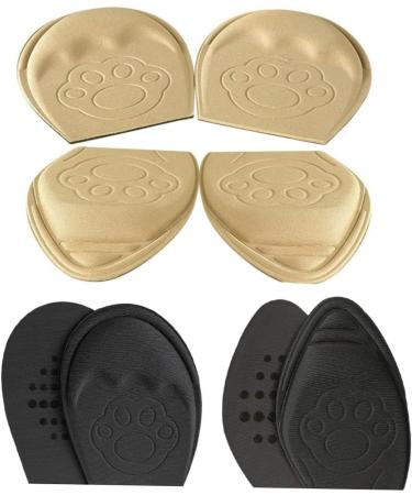 Gatuida 12 Pairs High Heel Insoles for Women - Forefoot Half Size Pad with Metatarsal Support Breathable Sticky Foam - Perfect for Black Heels - Buy Online on GoSupps.com