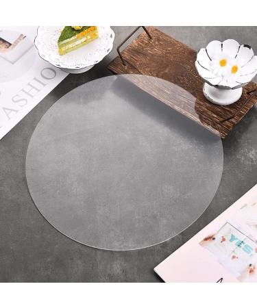 30 Clear Acrylic Circle Discs - 6 Inch Round Blanks for DIY Crafts and Projects - Buy Online on GoSupps.com
