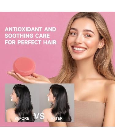 2PCS Onion Oil Shampoo Soap Enhance Hair Luster Deep Cleaning Moisturizing Scalp Soften Smoothen Hair Shampoo Bar - Buy Online on GoSupps.com