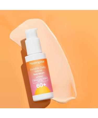 Neutrogena Invisible Daily Defense Sunscreen Face Serum SPF 60+ | 1.7 fl oz (50 ml) - Ultimate UV Protection - Buy Online on GoSupps.com