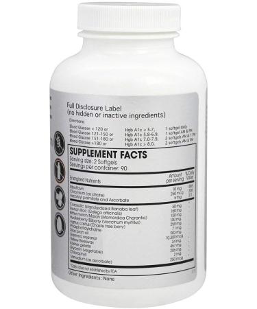 Perque Glucose Regulation Guard Forte - 180 Softgels | Optimal Blood Sugar Support - Buy Online on GoSupps.com
