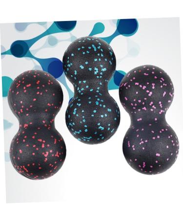 Garneck 3-Piece Peanut Massage Roller Set - Exercise & Yoga Therapy Balls for Physical Relief & Fitness - Buy Online on GoSupps.com