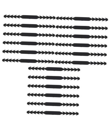 Minkissy 60 pcal mask hook buckle for the face cover Face cable ear cable earrings pull -out ear iron hook mouth protection holder hanger facial extension tape adjustable lip gloss pp