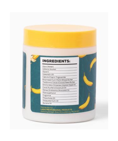 Blessed Bananas Mommy & Me Mask - 8oz - Banana Oil & Coconut Milk for Hair Hydration & Scalp Nourishing - Detangler for Softness & Shine - 1 Count - Buy Online on GoSupps.com