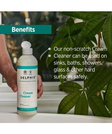 Delphis Eco Multi Use Non Scratch Cream Cleaner 500ml | Eco Friendly | Kitchen & Bathroom Cream Cleaner (Pack of 2) - Buy Online on GoSupps.com