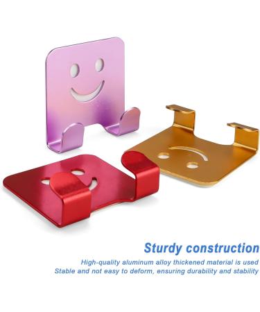 DIYCut 7-Piece Razor Holder Set - No-Drill Aluminum Shower Hooks in 7 Colors for Bathroom & Kitchen - Buy Online on GoSupps.com