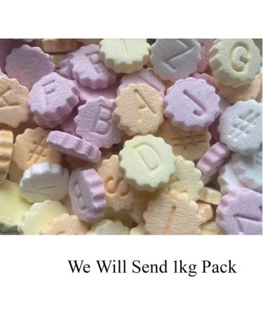 ABC Letters Fruit flavour candy Sweet 1kg - Buy Online on GoSupps.com