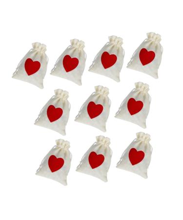 10pcs Love Beam Sack Wedding Candy Box Imitation