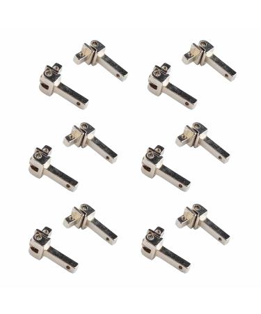 SBTRKT 10 Sets Great Acetate Sunglasses Spring Hinges Replacement Spring Hinges for Plastic Eyeglasses Repair Accessories