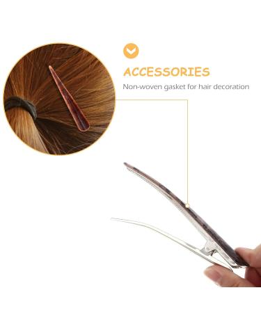 Frcolor Large Duck Teeth Bows Hair Clips - Set of 2 Classic Crocodile Duck Bill Clips for Chic Styling - Buy Online on GoSupps.com