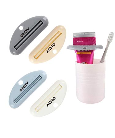 4 Pack Toothpaste Squeezers Tube Squeezers for Toothpaste Hand Cream Polygel Tubes Paint Tubes Cosmetics - Buy Online on GoSupps.com