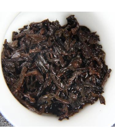 HQZM Yunnan Tribute Cake Puer Ripe U 357g Menghai Ripened Fragrance Puerh Black Tea Puer Tea - Buy Online on GoSupps.com