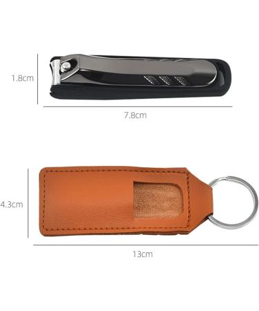 Professional Nail Clipper Stainless Steel Nail Clipper for Women Men and Children Pedicure and Manicure Black - Buy Online on GoSupps.com